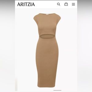 ✨ NWT Aritzia Wilfred Cutout Knit Midi Dress | midi dress | classy dress